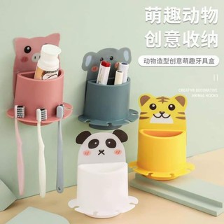 SP53 Kệ Thú đựng bàn chải đánh răng siêu cute