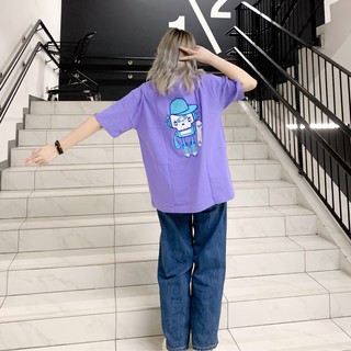 Áo thun/phông cộc tay unisex Mina studio HT377 chất liệu cotton thấm hút mồ hô