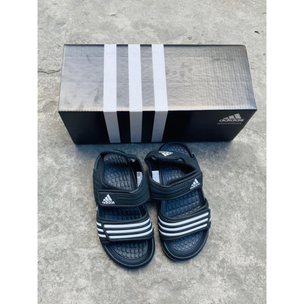 Dép sandal trẻ em adidas đen QLY 👟
