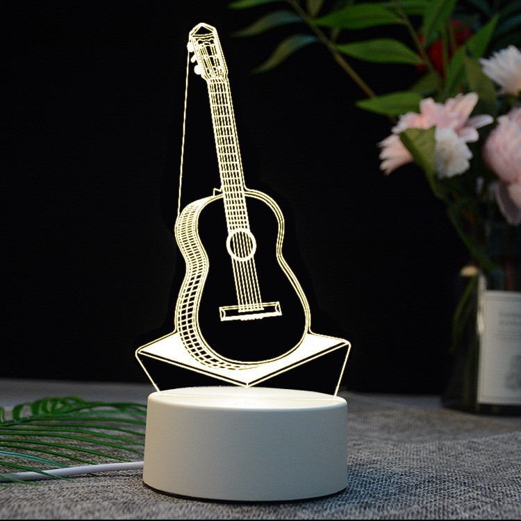 Đèn ngủ 3D cực đẹp ( 3 màu )