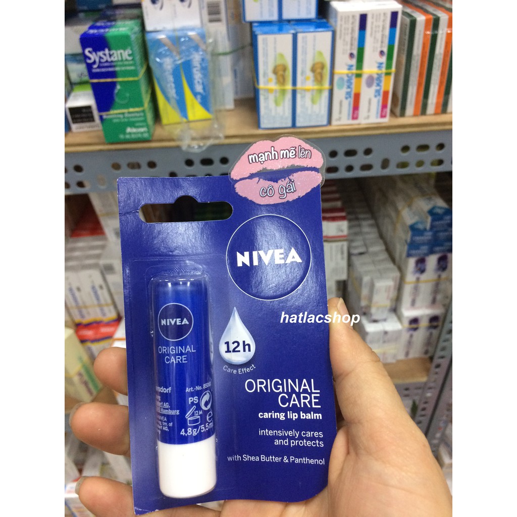 Son dưỡng môi Nivea Original Lip Care