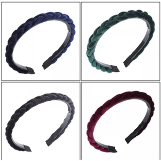 Bờm Cài Tóc Vải Nhung Bản Nhỏ