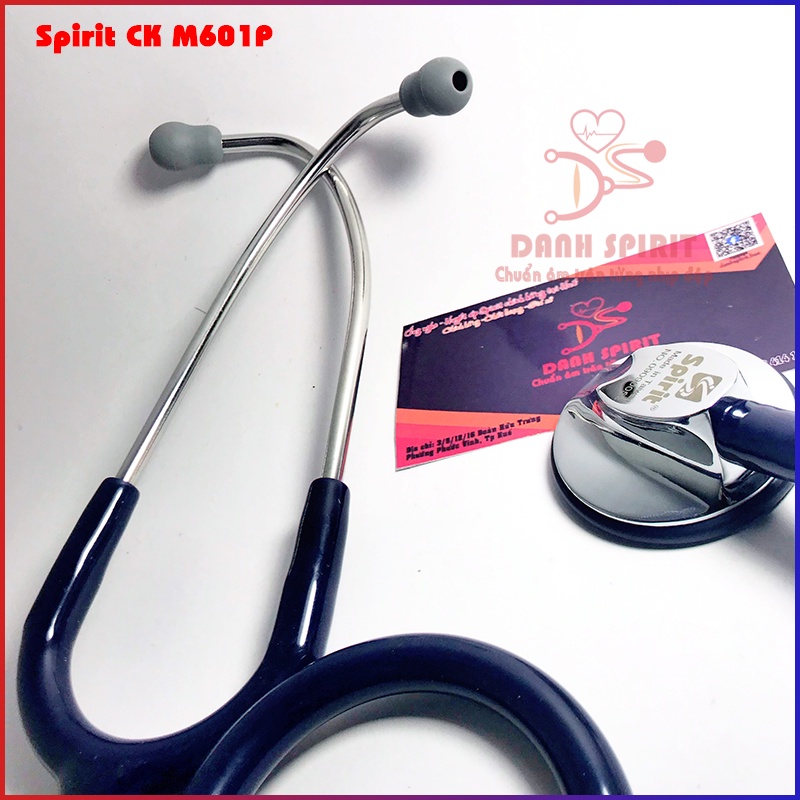 ỐNG NGHE SPIRIT CK-M601P  | MIỄN PHÍ KHẮC TÊN | ỐNG NGHE 1 MẶT CAO CẤP MẠ CROM