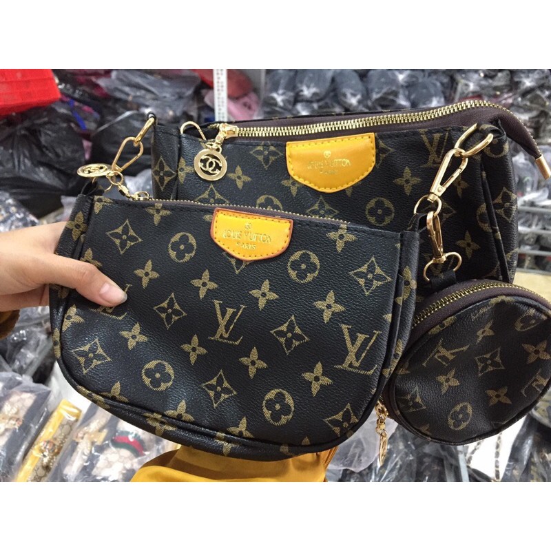 set 3 món hoa văn lv