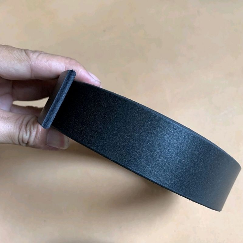 Thắt Lưng Nam Da Bò Nguyên Tắm TMITA01 Bản 3.4cm Đụt Lổ không mặt khóa Bảo Hành 12 tháng hai màu đen nâu