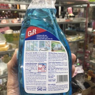 Nước Lau kính Gift 540ml