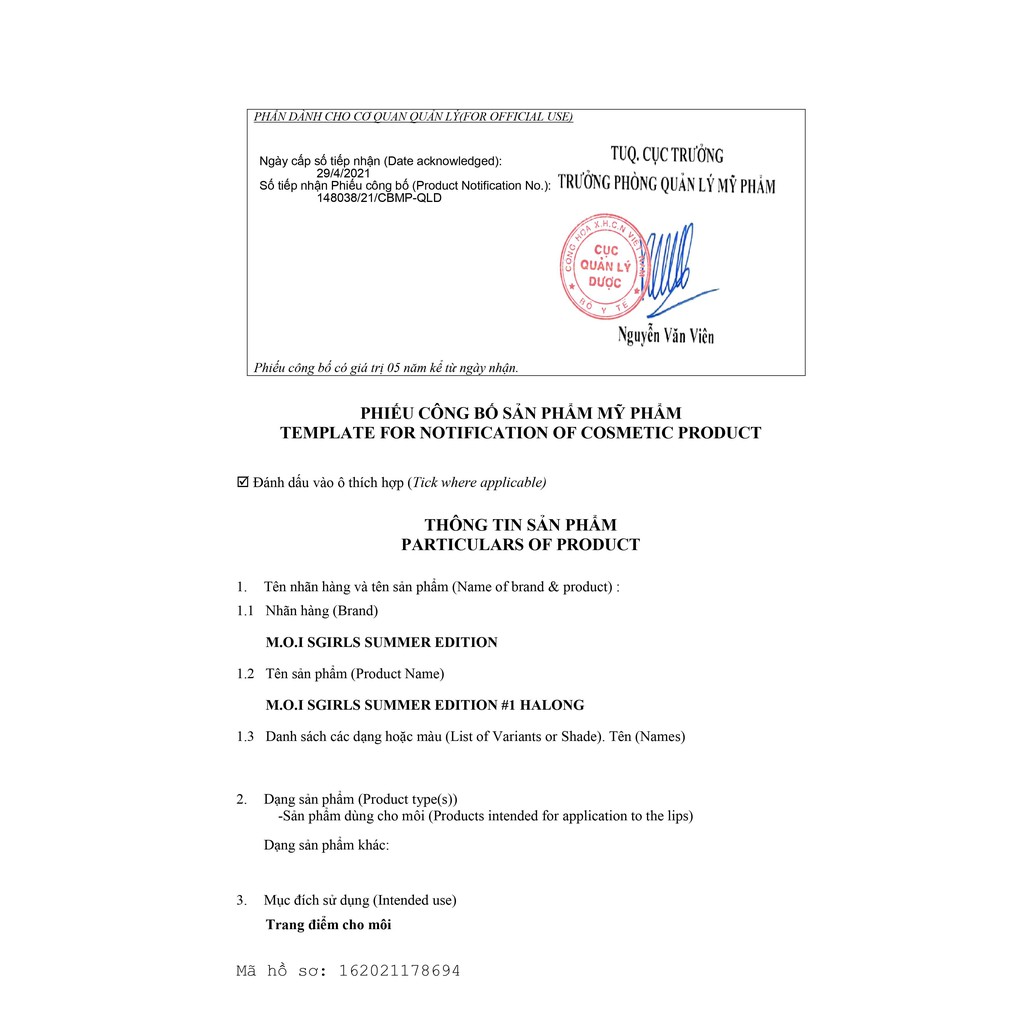 Son Kem Lì Sgirl Son Hồ Ngọc Hà Dưỡng Ẩm Môi Mịn Như Nhung Bền Màu Lâu Trôi Chính Hãng M.O.I