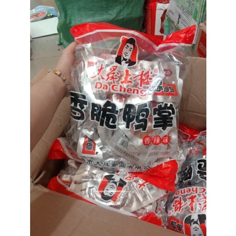 Đồ Ăn Vặt Siêu Ngon 10 CHIẾC CHÂN VỊT CAY DA CHENG