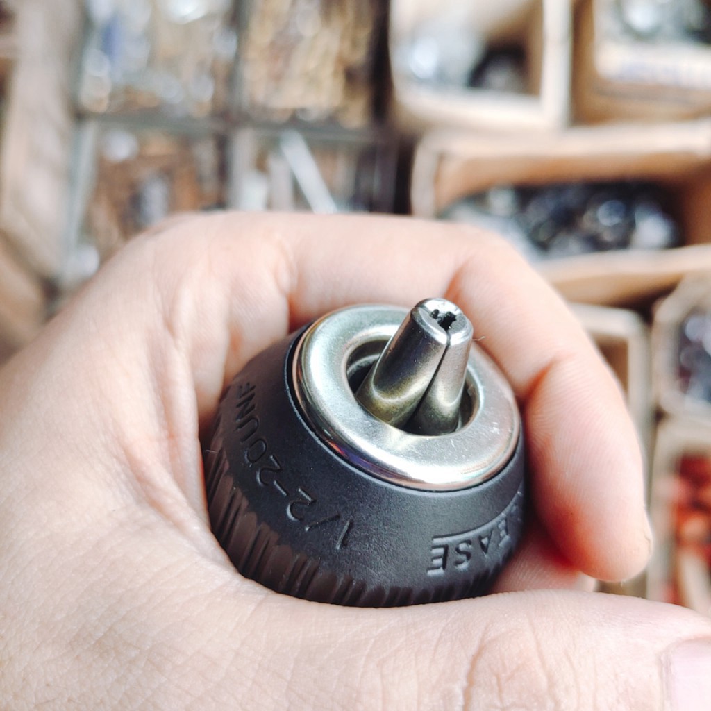 Đầu Kẹp Mang Ranh mũi khoan mở nhanh 10mm/13mm