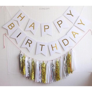 Dây Cờ Trang Trí Happy Birthday
