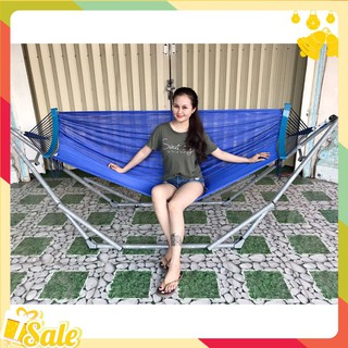 [Rẻ Vô Địch] Võng xếp DUY PHƯƠNG phi 32 - Inox XUÂN MAI
