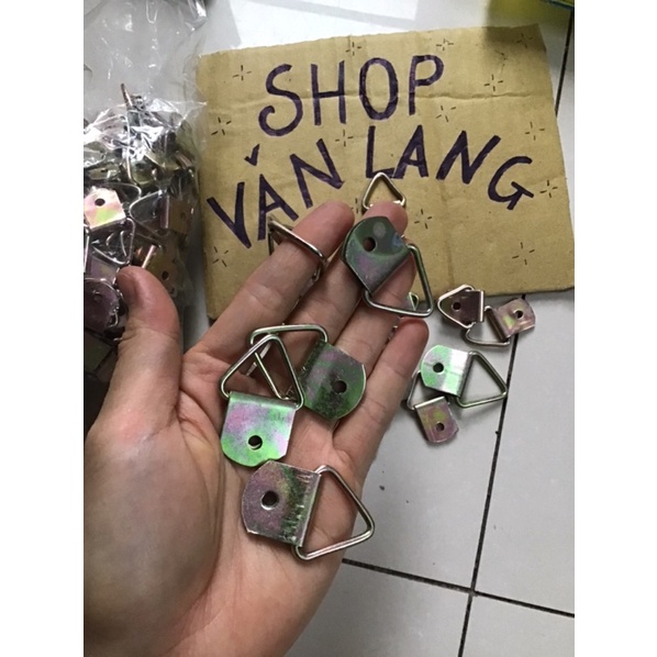 Khuy ảnh, khuy tam giác, móc treo tranh tam giác đủ cỡ