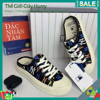 Giày đạp gót, sục ny, 𝐌𝐋𝐁 đạp gót đen full box..-humy