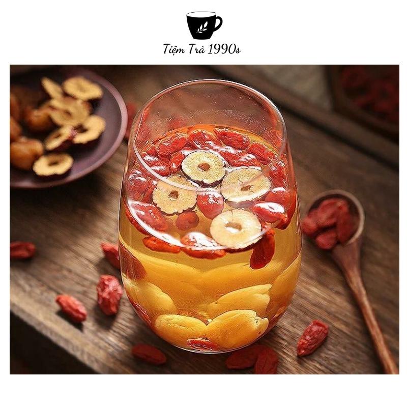 Long Nhãn Sấy Nguyên Chất Cải Thiện Giấc Ngủ Tốt Cho Tim Mạch Thành Phần Tự Nhiên An Toàn Sức Khỏe - Tiệm Trà 1990s