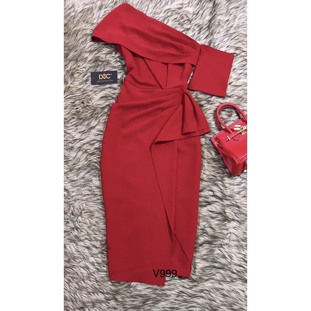 VÁY ĐỎ BODY LỆCH VAI V999 - QUEEN SHOP DOLCE VIVA COLLECTION ( ảnh trải sàn do chính tay chị chủ tự chụp) | BigBuy360 - bigbuy360.vn