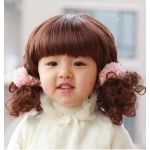Bộ tóc giả nguyên đầu 2 chùm