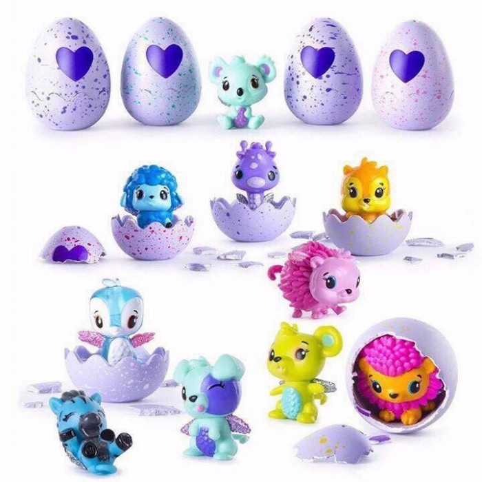 [Có sẵn] Hatchimals Bộ 4 Trứng Mini SS2 + 1 thú Hatchimal - Full box