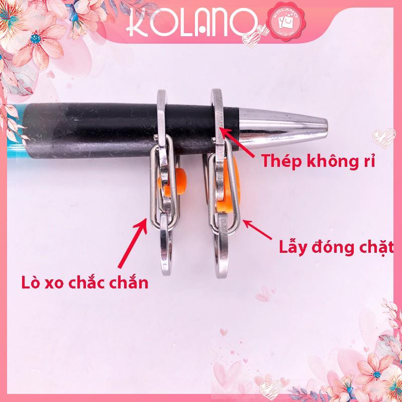 Móc khóa EDC KOLANO móc treo chìa khóa carabiner treo balo du lịch có chốt khoá xoay tiện dụng HK-001209