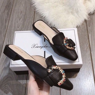 GIÀY SỤC NỮ 💖FREESHIP💖 SỤC NỮ ĐÍNH ĐÁ NHIỀU MÀU SANG CHOẢNH