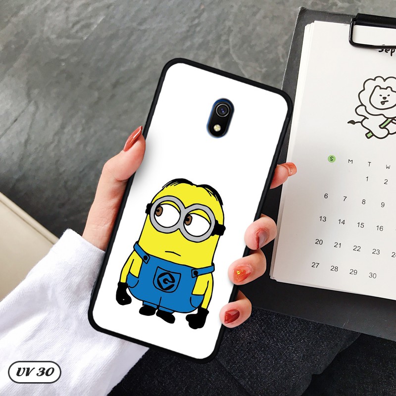 Ốp lưng Xiaomi Redmi 8A -lưng nhám , ngộ nghĩnh