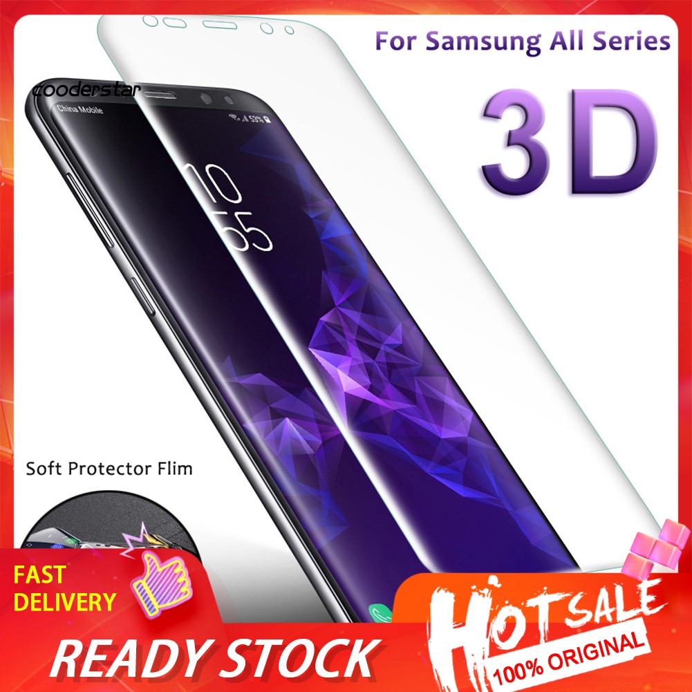 Miếng dán bảo vệ màn hình che phủ toàn diện chuyên dụng cho Samsung Galaxy Note9 S9 S8