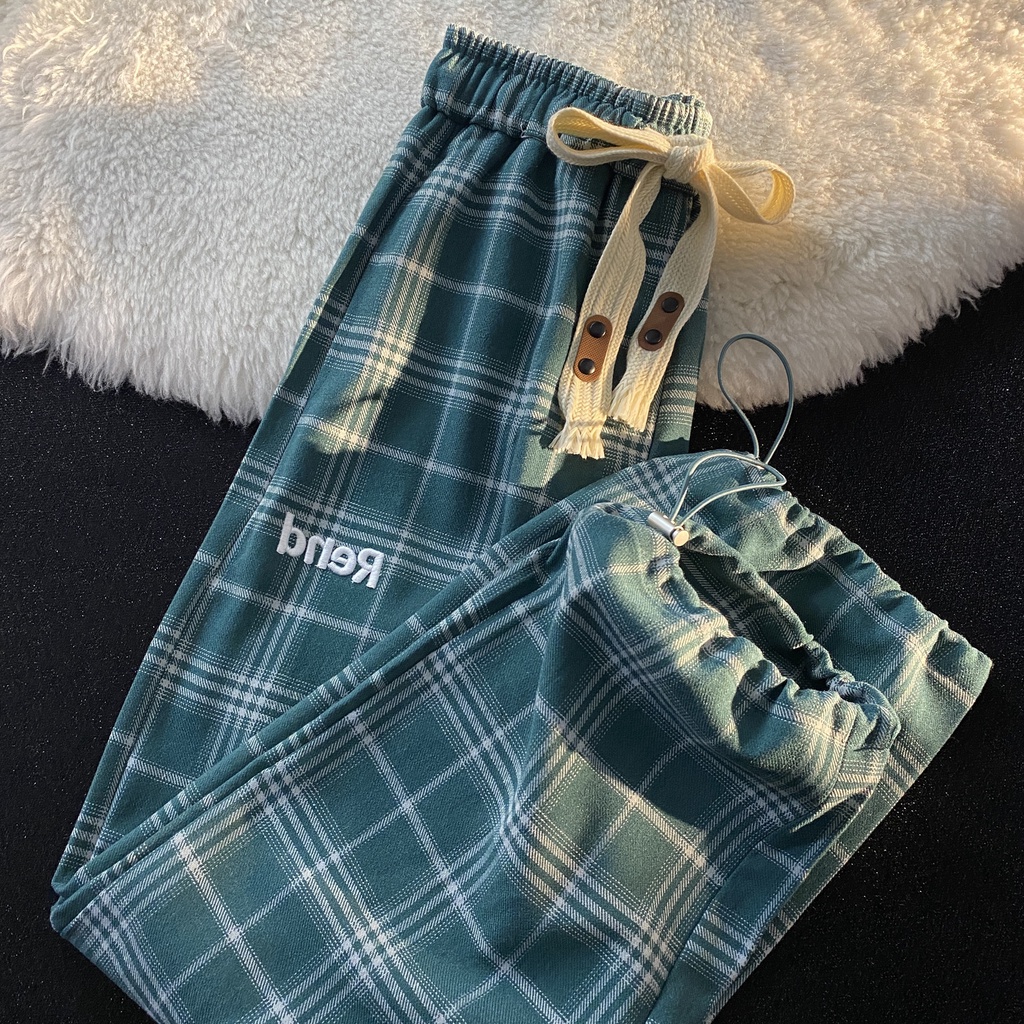 NRVP Quần thể thao lưng cao ống rộng size lớn thời trang cho nam và nữ