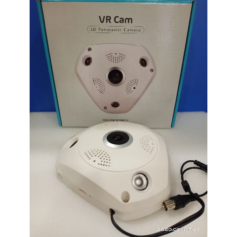 Camera Cctv 3mp Panorama 360 Vr Fisheye Ahd Full Hd Wide Ir