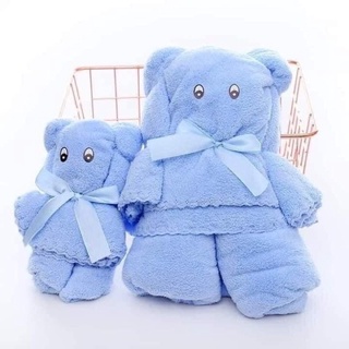 🐻🐻🐻 SET 2 KHĂN SIÊU THẤM HÌNH  GẤU🐻🐻🐻