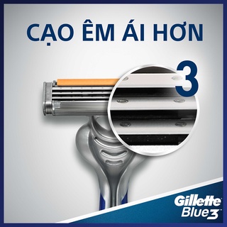 Dao Cạo Râu GILLETTE Blue 3 Comfort (4 Cây)