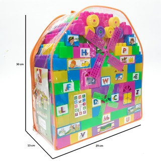 Đồ chơi xếp hình trò chơi trí tuệ thông minh sáng tạo ( Túi to) Long Thủy Toys -(Hàng Việt Nam)