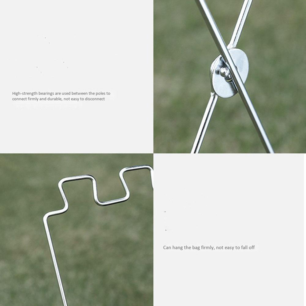 Giá Đỡ Túi Rác Có Thể Gấp Lại Tiện Dụng Và Bền