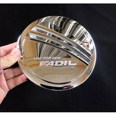 Ốp Nắp Bình Xăng Xe Vinfast Fadil 2019 - 2021 mạ crom cao cấp