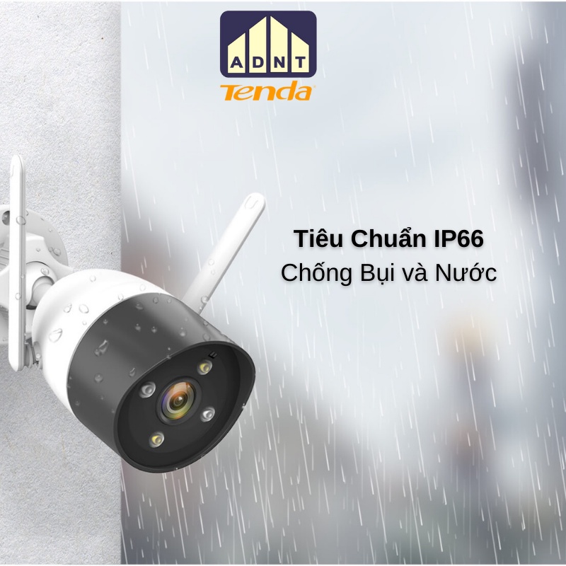 Camera wifi ngoài trời độ phân giải 2K CT6 3MB Tenda chính hãng | BigBuy360 - bigbuy360.vn