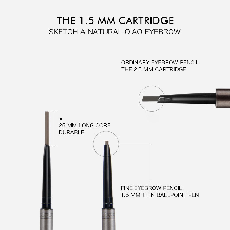 Chì Tán Lông Mày OUFEILA Chì kẻ mày không thấm nước Long Lasting Pigmented Easy Blend Eye Makeup Mỹ phẩm | BigBuy360 - bigbuy360.vn