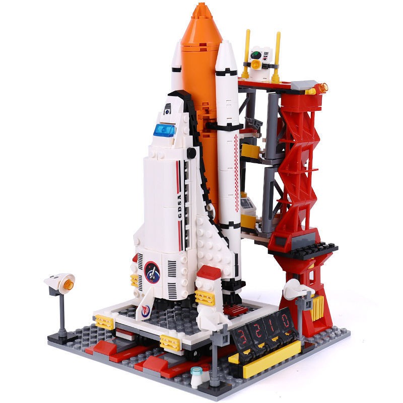 Tàu con thoi không gian Quà tặng mô hình tên lửa cho trẻ em 10-12 Tuổi Xếp Lắp ráp đồ chơi chiến đấu trí tuệ bé