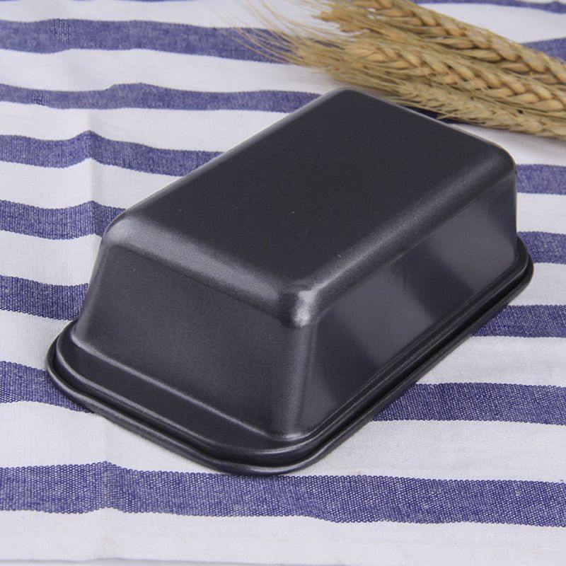 Khuôn Nướng Bánh Mì Chống Dính Hình Chữ Nhật Bằng Thép Carbon