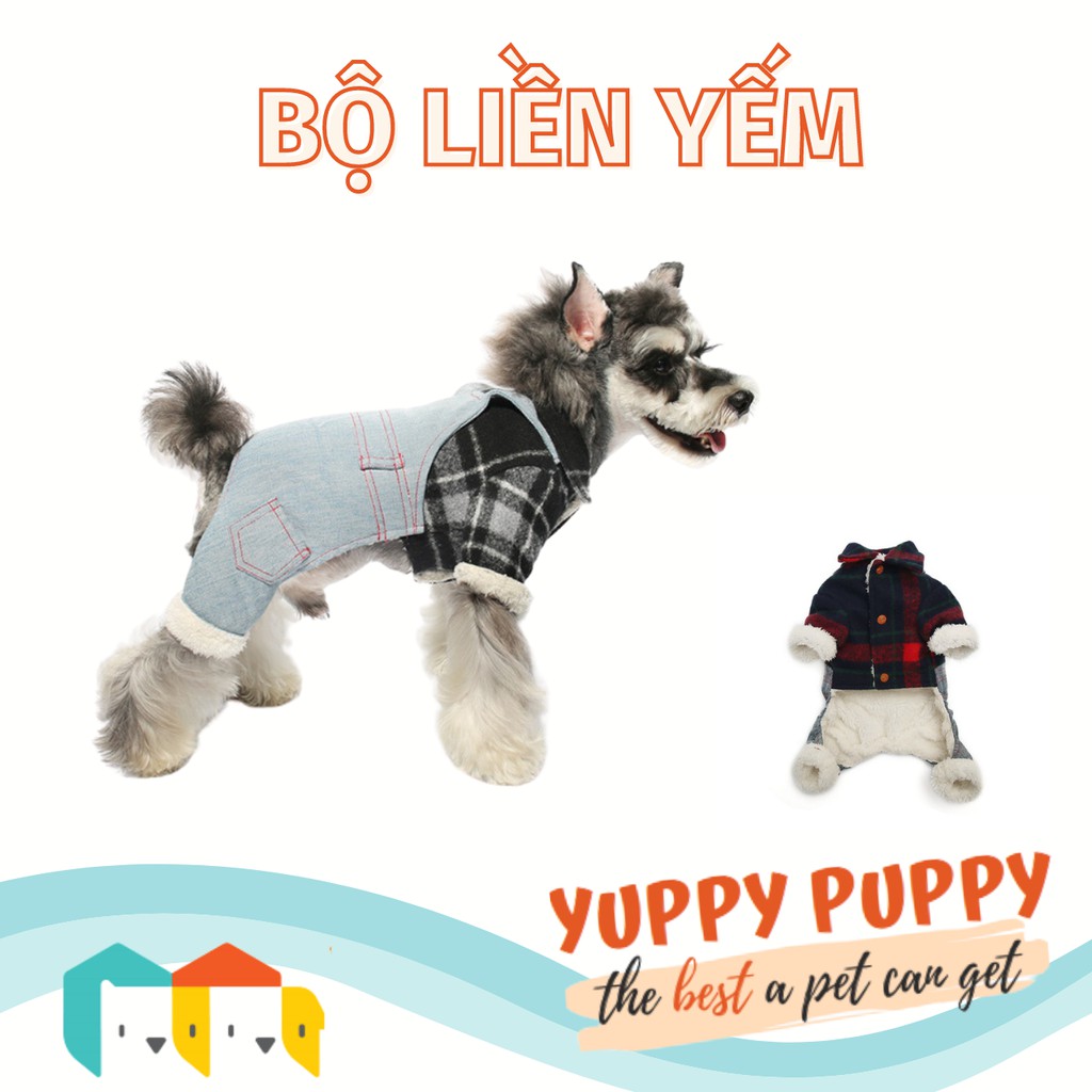 Gyapet Bộ liền quần yếm cho chó mèo / Thú cưng