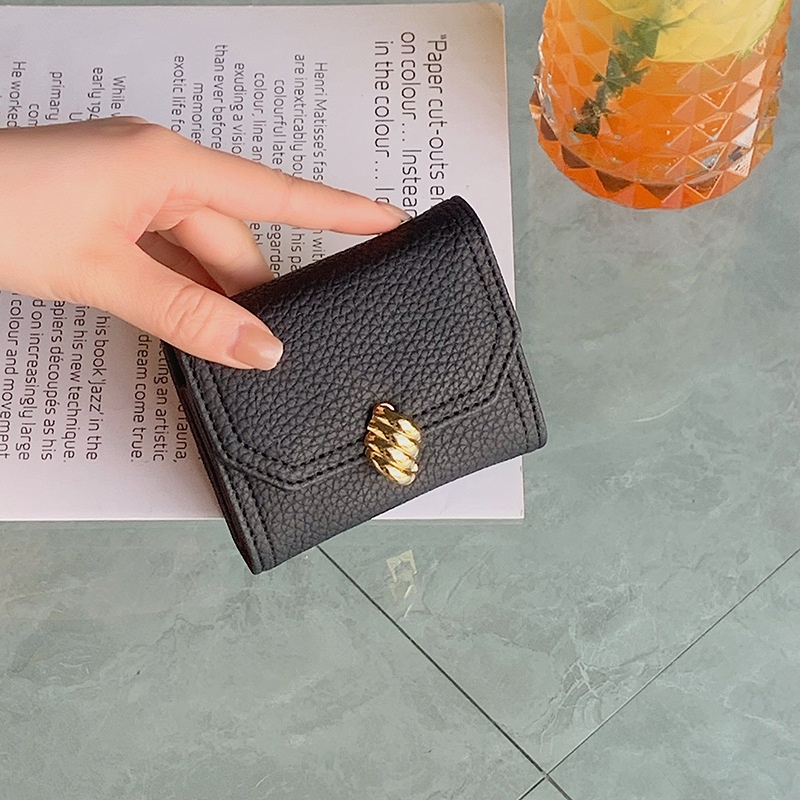 Ví Ngắn Dạng Gập Đựng Thẻ/Tiền Thời Trang Mùa Hè Cho Nữ 2022