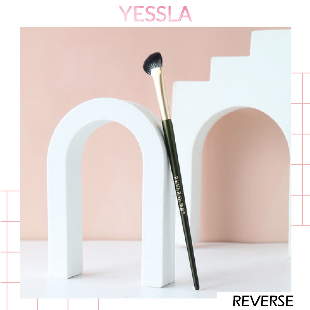 Reverse - Cọ tạo khối mũi đánh phấn đầu cọ vát xéo mềm mại