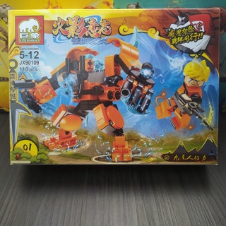 bộ nhân vật naruto thi triển Ninjutsu