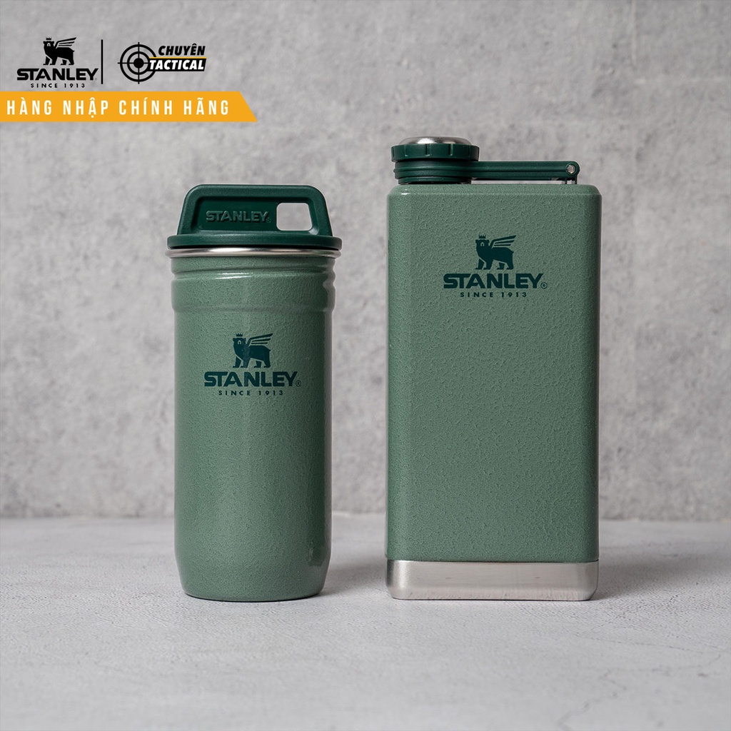 Bộ đựng rượu ADVENTURE PRE-PARTY SHOTGLASS + FLASK SET