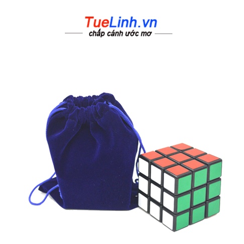 Túi Đựng Rubik Dây Rút Vải Nhung Cho Rubik 2x2 3x3 4x4 5x5