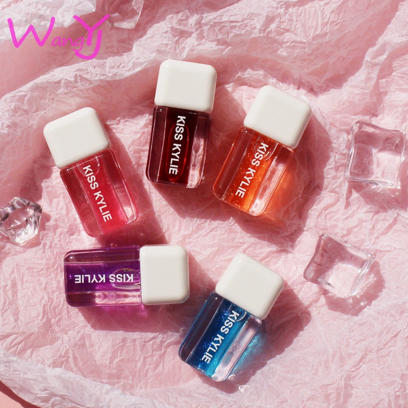 Son Bóng KISSKYLIE Dưỡng Ẩm Màu Trong Suốt Tiện Dụng