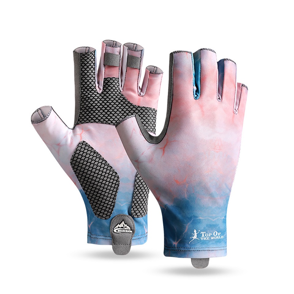 Đôi găng tay thể thao hở ngón thoáng khí chống trượt