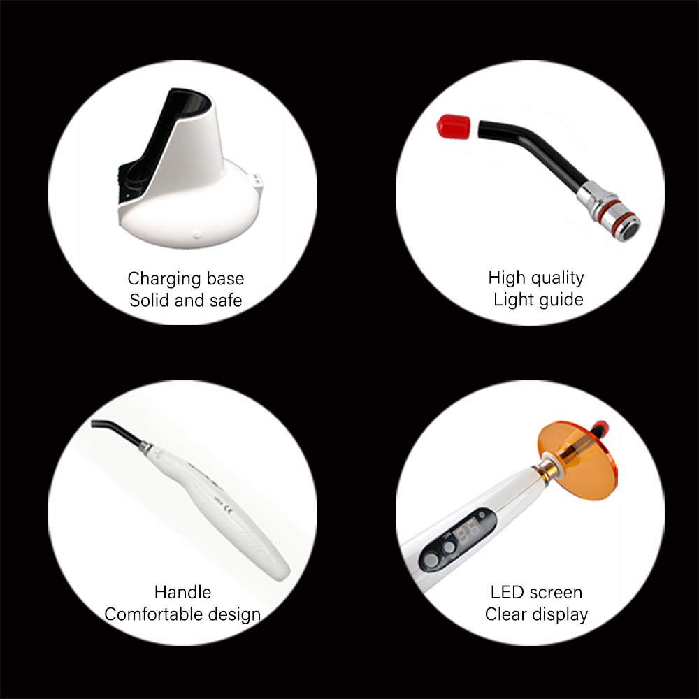 Đèn Led Chiếu Sáng Nha Khoa Không Dây 1200-1400mw/cm2