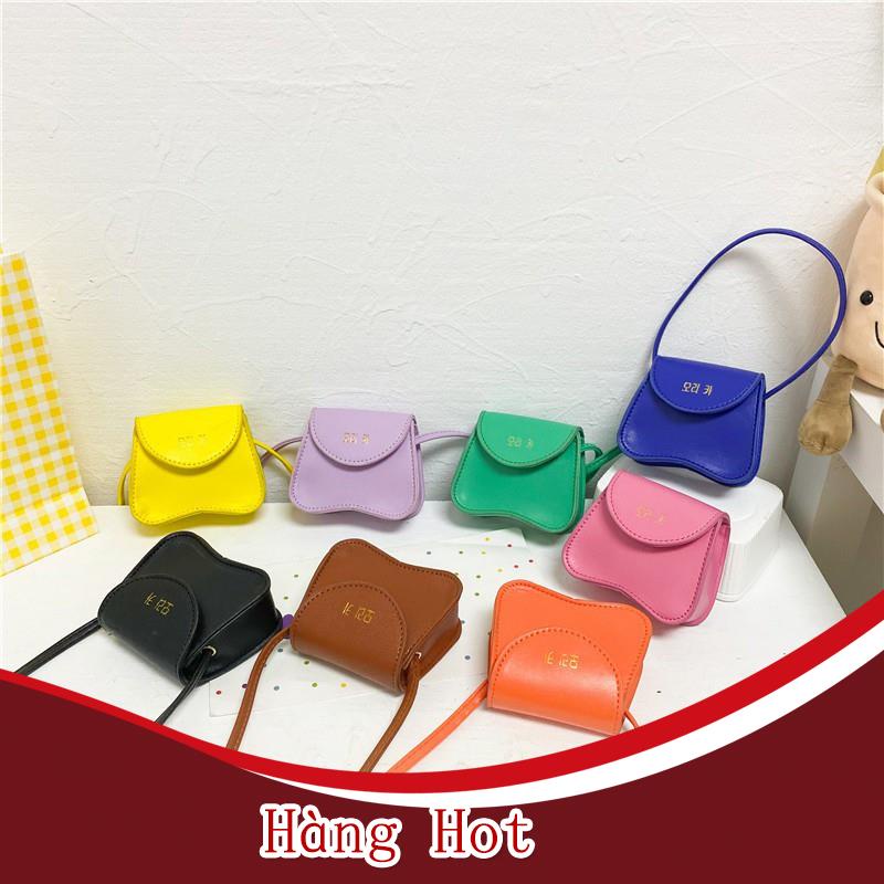 Túi Đeo Chéo Da Pu In Chữ Thời Trang Hàn Quốc Cho Mẹ Và Bé
