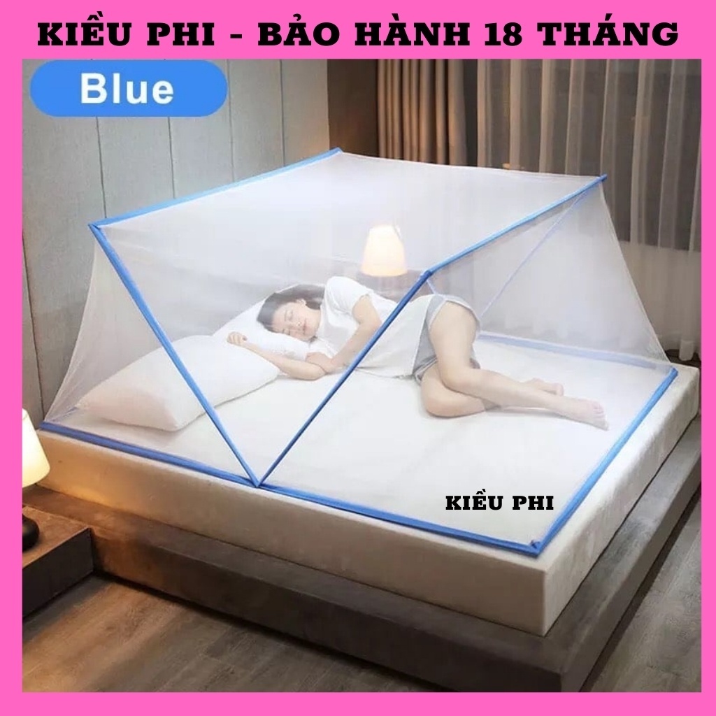 Màn chụp người lớn tự bung xếp chống muỗi hiệu quả kho Kiều Phi