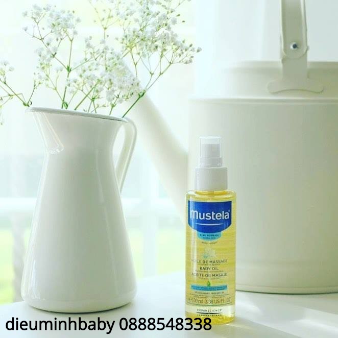 [CHÍNH HÃNG] BABY OIL DẦU MASSAGE MUSTELA CHO BÉ 100ml