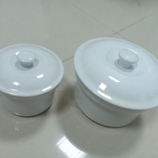 Thố chưng yến bằng sứ có nắp đậy