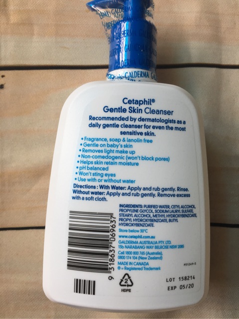 Sữa Rửa Mặt Dịu Nhẹ Cetaphil Gentle Skin Cleanser [Date 2023]
